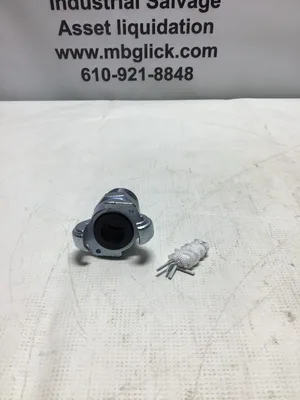 Dynaflo 1″ C/S Male NPT Universal Crowfoot Coupling; 0400581 -NOS