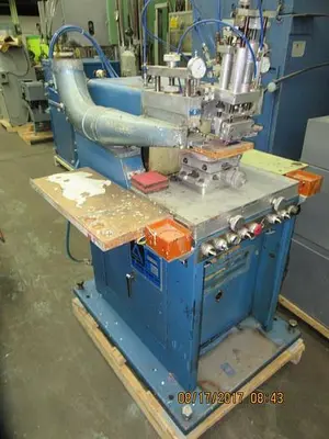 9250-700 Auto Roll Pad Printing Machine Model Micronic 100