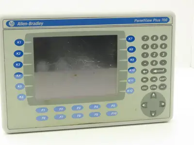 Allen Bradley 2711P-B7C4A8 PanelView Plus 700 Graphic Touch Terminal 2711P-RDB7C