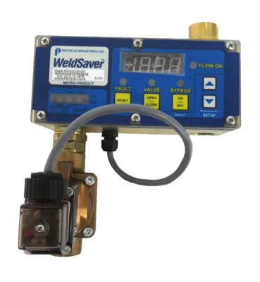NEW PROTEUS INDUSTRIES 9WS2G30-001 COOLANT FLOW MONITOR WELDSAVE SER 9WS2G30001