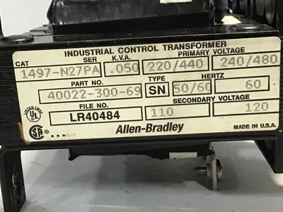 USED ALLEN BRADLEY 1497-N27P SER A
