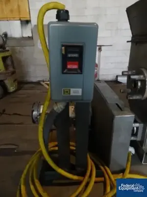 USED Hapman 2.25" BRABENDER TWIN SCREW VOLUMETRIC FEEDER, S/S