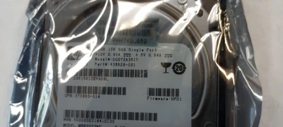 NEW HP DG072A3515 SAS DRIVE