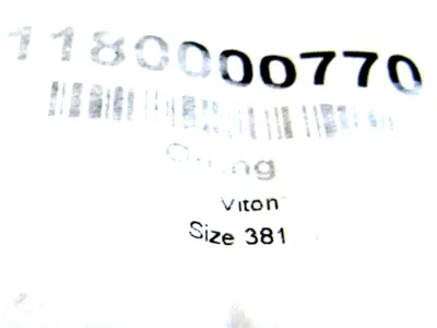 NEW LOT OF 4 VITON 381 O-RING