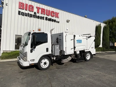 Used 2014 ISUZU NPR Street Sweeper California US | Big Truck & Equipment #1412195