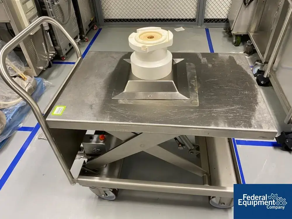 USED Fette Fette Tablet Press Turret Cart