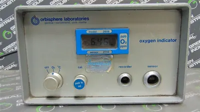 Orbisphere Laboratories Model 2606 Oxygen Indicator 29034 2986 Used