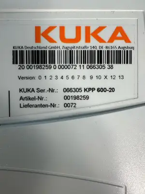 Kuka KPP 600-20 ECMBP0D3004BE531 (5.2.2)