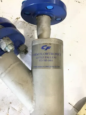 Chem Flowtronics Inline Static Mixer 1.5″ Flanged Mixer Pipe Flow Controls Valve