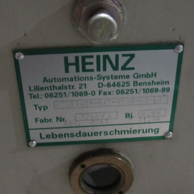 USED HEINZ HTSG140M-8/2-H100-MS-LH
