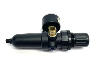 Used IMI Norgren Modular Filter/Regulator, Relieving, with Gauge Air Pressure Regulators Michigan US | Maverick Industrial Sales #1402941