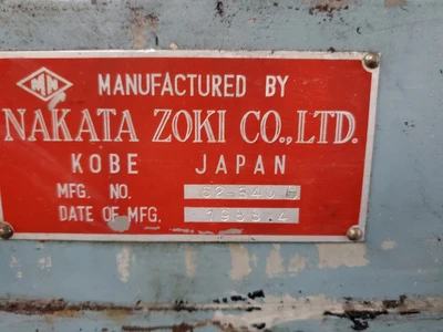 Nakata 90mm Cold Feed Rubber Extruder