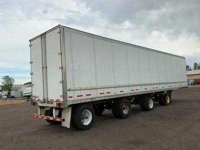 2011 Wabash 48' Quad Spread Axle Dry Van Semi Trailer
