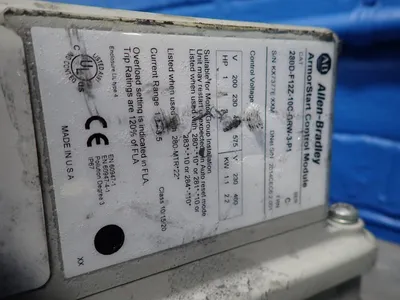 Used ALLENBRADLEY 280DF12710CGRW3P1 Starters Ohio US | HGR 24 #883909
