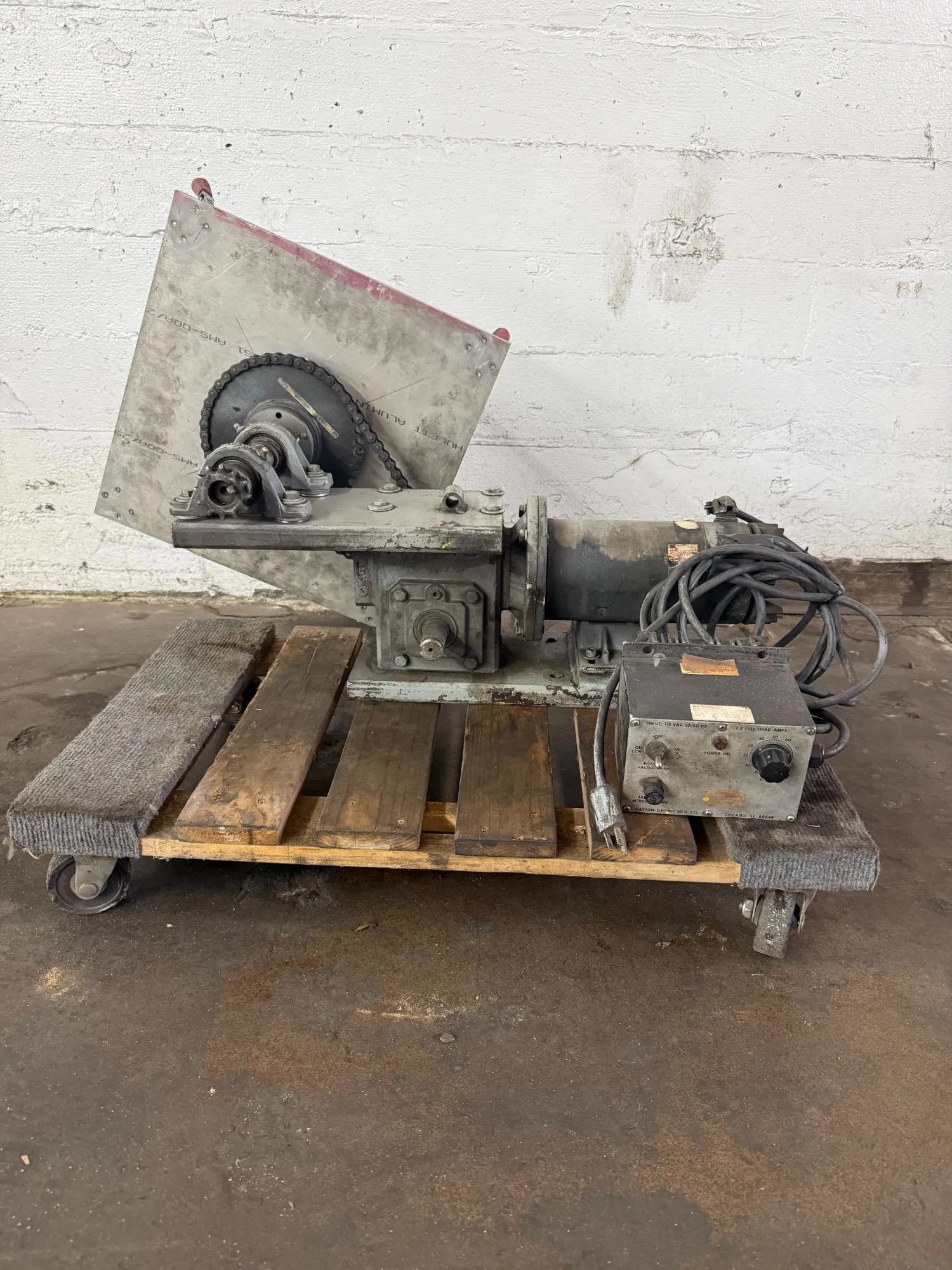 16" X 16" SHOP MADE WELDING ROTARY TURN TABLE