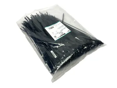 New | in-Stock Panduit Black Weather Resistant Nylon Marker Ties 14.6" Long PKG OF 500 Misc Fasteners Michigan US | Maverick Industrial Sales #1397604