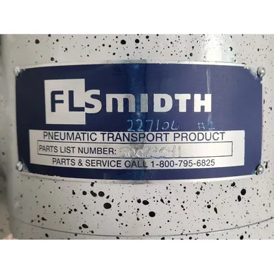 Surplus 3" Diameter FLSmidth Rotary Airlock Feeder Valve – No Drive