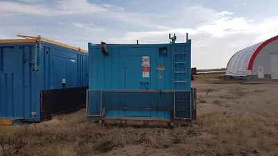 USED EMSCO F-650 TRIPLEX MUD PUMP