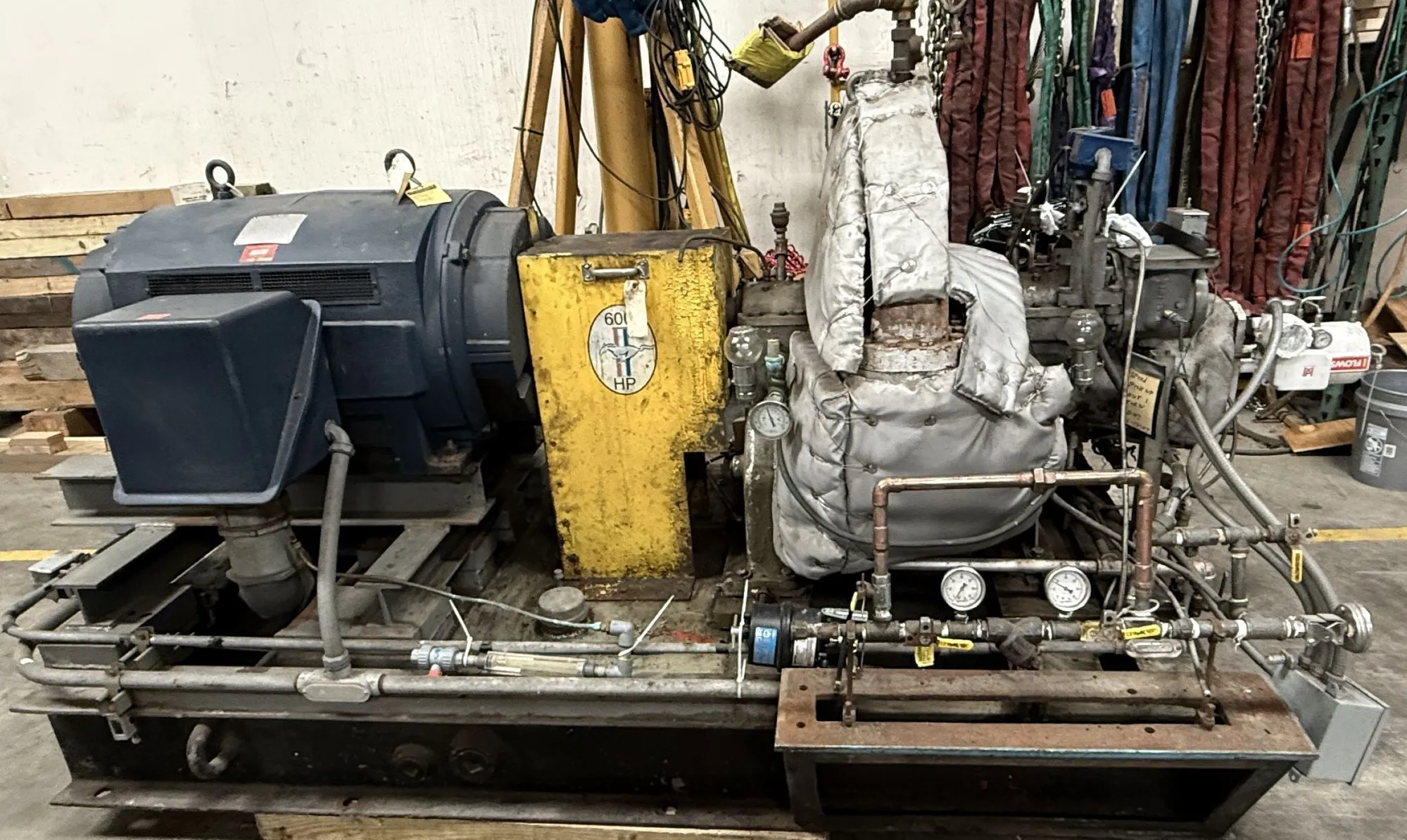 USED 2009 ELLIOT 350 KW STEAM TURBINE GENERATOR