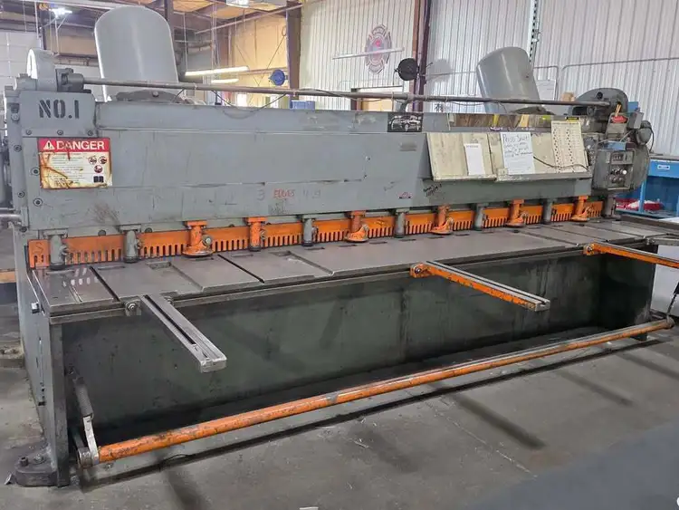 Used CINCINNATI 1412 MECHANICAL SHEAR Power Squaring Shears (Gauge) Illinois US | Asset Exchange Corporation #838316