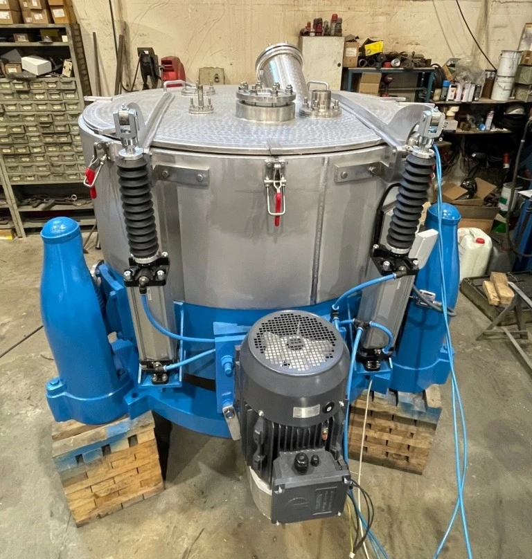 Comteifa FT-12-BG ATEX perforate basket centrifuge, 316L SS.