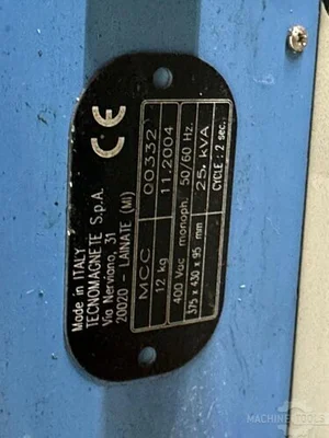 USED 2004 TECNOMAGNET MCC