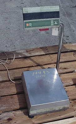 USED A AND D TT BENCH SCALE EP 12KA