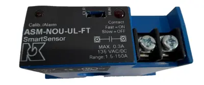 NEW NK TECHNOLOGIES ASM-NOU-UL-FT AC CURRENT SWITCH 1.5-150A RANGE ASMNOUULFT