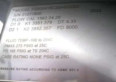 USED Micro Motion F200S418C2BAEZZZ