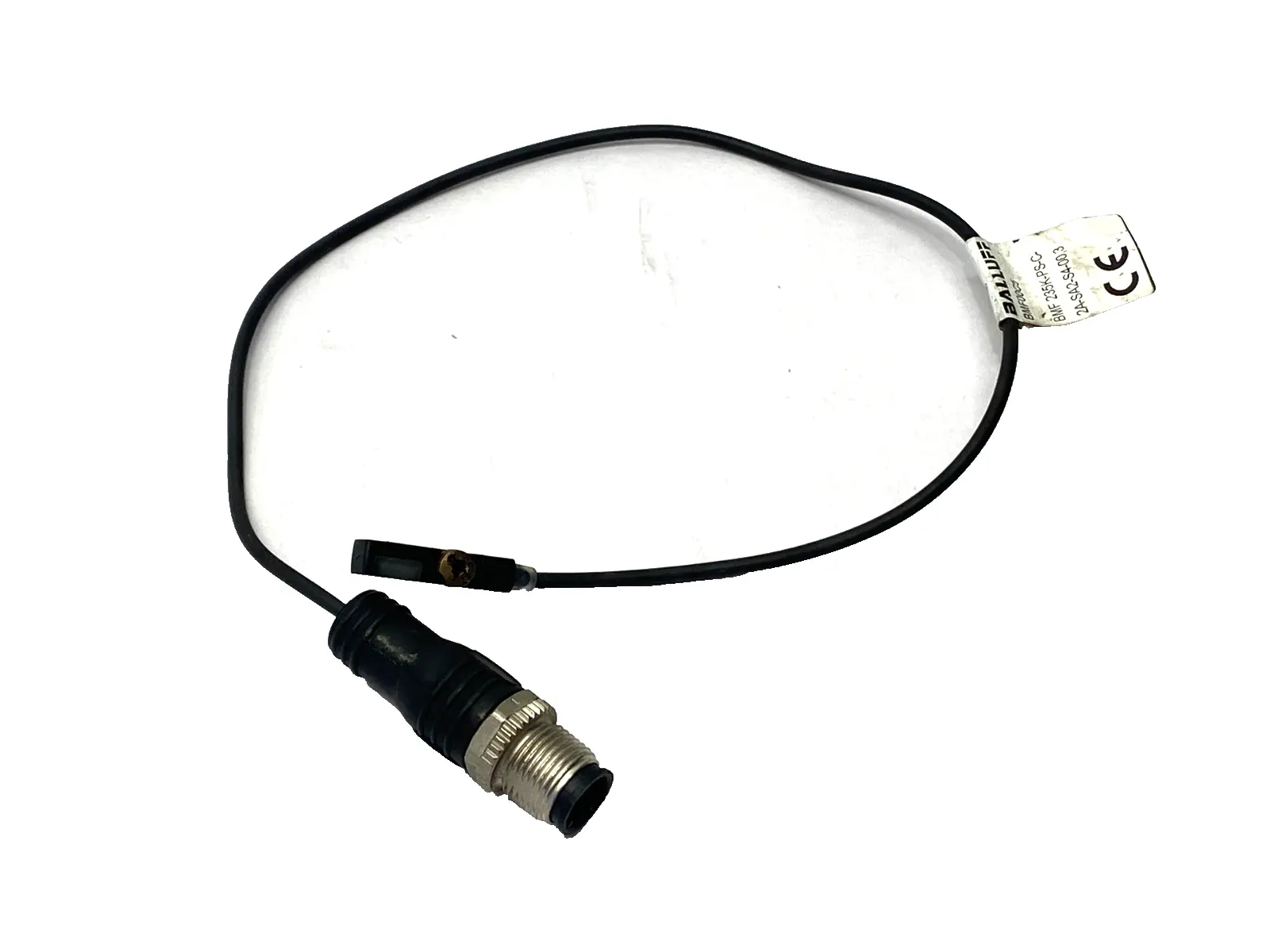 Used Balluff T-Slot Magnetic Sensor, M12 4-Pin BMF 235K-PS-C-2A-SA2-S4-00,3 Proximity Sensors Michigan US | Maverick Industrial Sales #1502403