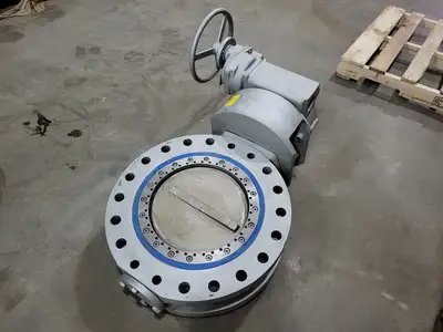 14" Class 300 Butterfly Valve B16.5, Gear Operated