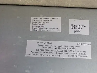 USED ABB ACS550-U1-041A-6