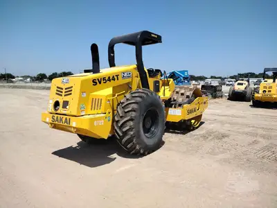 Used 2023 SAKAI SV544T Single Drum Rollers Texas US | National Equipment Dealers #1422883