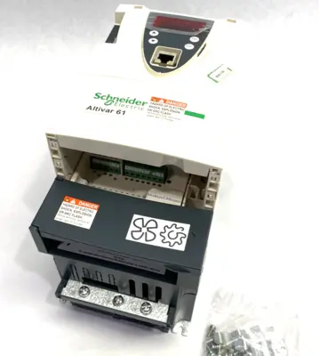 USED TELEMECANIQUE, SCHNEIDER ELECTRIC ALTIVAR 61 VFD 1.5KW 2HP 3-PHASES