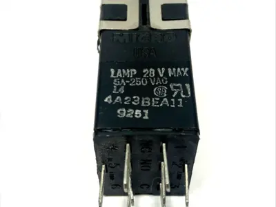 USED HONEYWELL CONTROL GREEN OPERATE PUSHBUTTON SWITCH