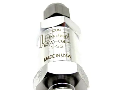 NEW PARKER 6Z-C6L-1-SS CHECK VALVE 3/8" 6Z-C6L-1-SS-C 6ZC6L1SS