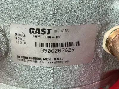 Used GAST 4AMFRV158 Pumps Ohio US | HGR 24 #1487012