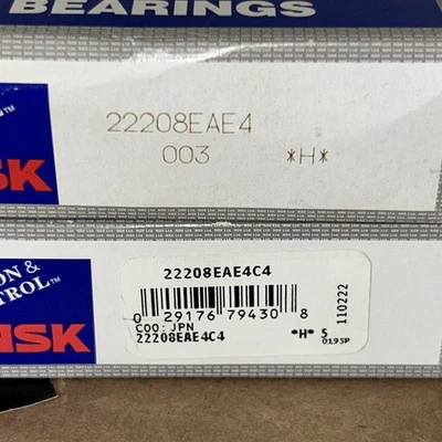 NEW NSK 22208EAE4