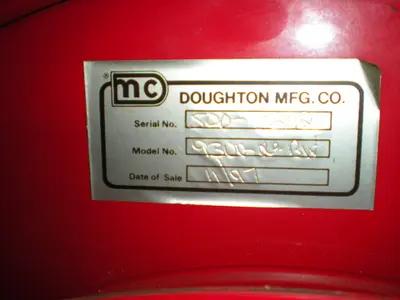 USED DOUGHTON 9300-OLP-BW