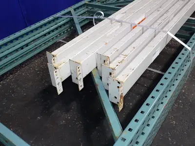 48" X 240" Pallet Racking Lot - Teardrop
