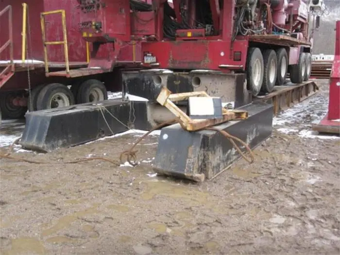 Used SCHRAMM T130 SUB BASE, GENSET HOUSE DRILLING EQUIPMENT Construction Equipment Parts Pennsylvania US | East West Machinery & Drilling #1415560