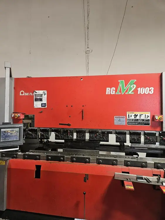 Used AMADA RGM2-1003 Press Brakes Texas US | MANUFACTURING SOLUTIONS #301004