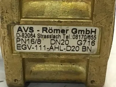 USED AVS-ROMER EGV-111-AHL-D20 BN