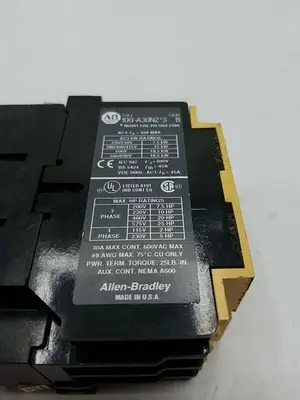 USED ALLEN-BRADLEY 100-A30NZ*3