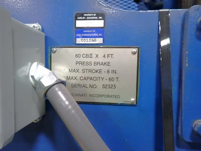 Used CINCINNATI MODEL 60CBII Angle Punches Ohio US | Legacy CNC Machinery, LLC #1015446
