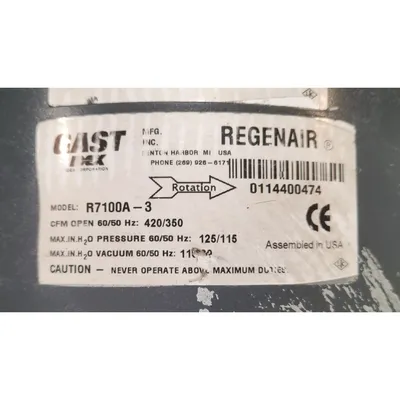 USED GAST MANUFACTURING INC R7100A-3