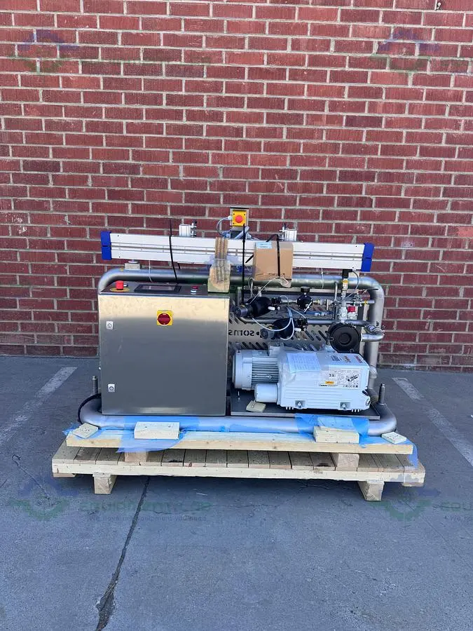 NEW SOMSIX VACUUM & GAS INJECTION AUTOMATIC SPOUT SEALER INERTISATION MACHINE MFG 22