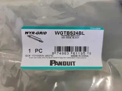 NEW PANDUIT WGTBS24BL