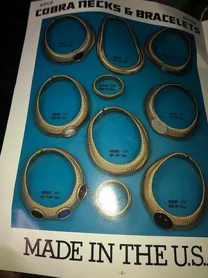 GOOSENECK COBRA- FASHION JEWELRY MANUFACTURING PACKAGE