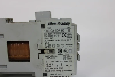 USED ALLEN BRADLEY 100-C16D*10 / 193-EEDB
